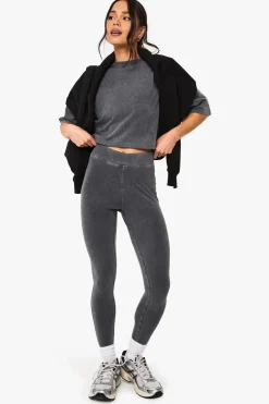 Pants^Nasty Gal Acid Wash High Waist Legging |