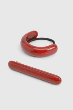 Hair & Hats^Nasty Gal Acrylic Marble Oversized Hair Cuff |