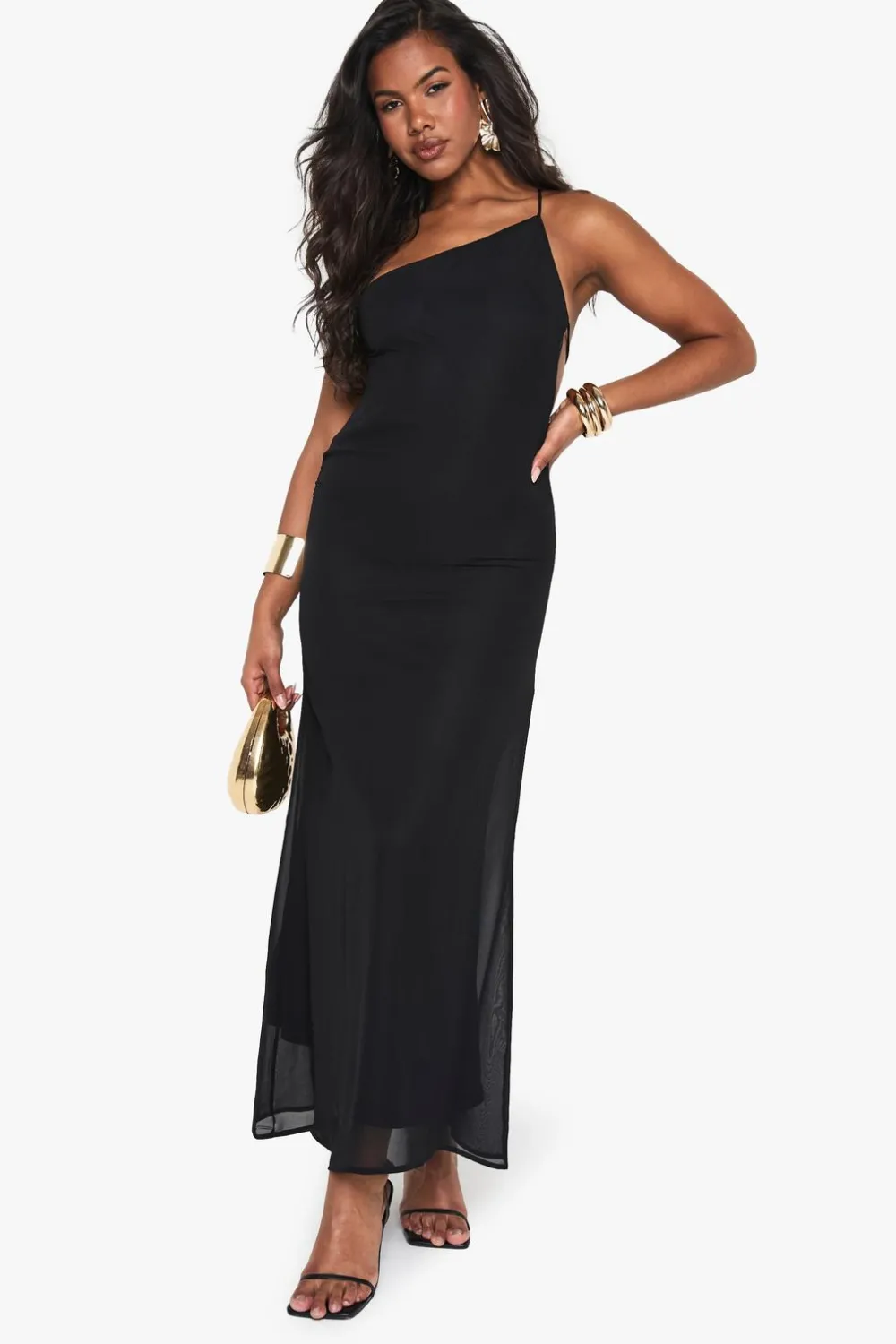 Dresses^Nasty Gal Asymmetric Column Maxi Dress |
