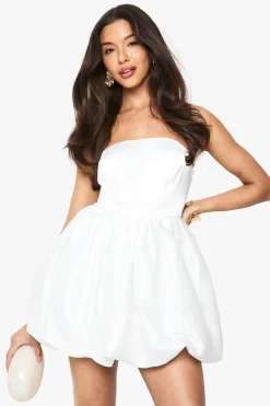 Dresses^Nasty Gal Bandeau Volume Mini Dress |