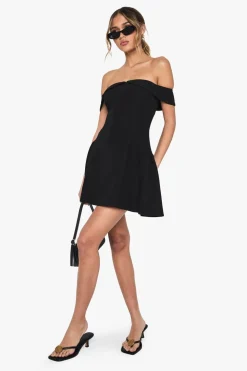 Dresses^Nasty Gal Bardot Structured Skater Dress |