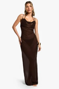 Dresses^Nasty Gal Beachwear Essentials Cowl Neck Maxi Dress |