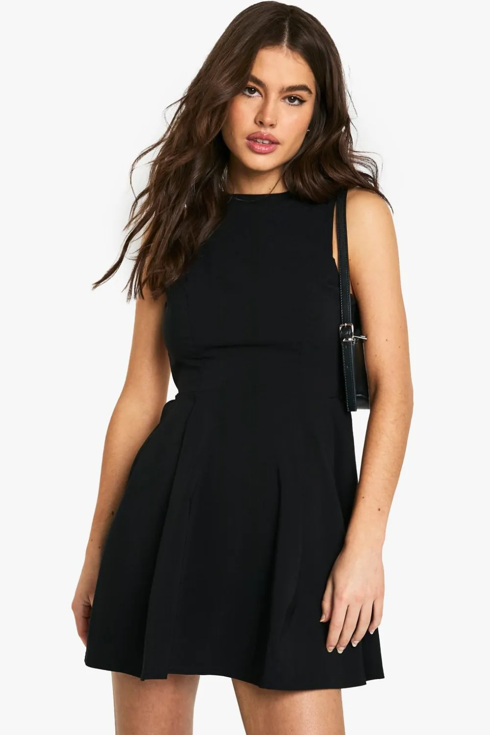 Dresses^Nasty Gal Bengaline Open Back Skater Dress |