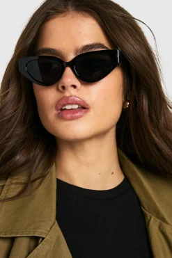 Sunglasses^Nasty Gal Black Frame Cat Eye Sunglasses |