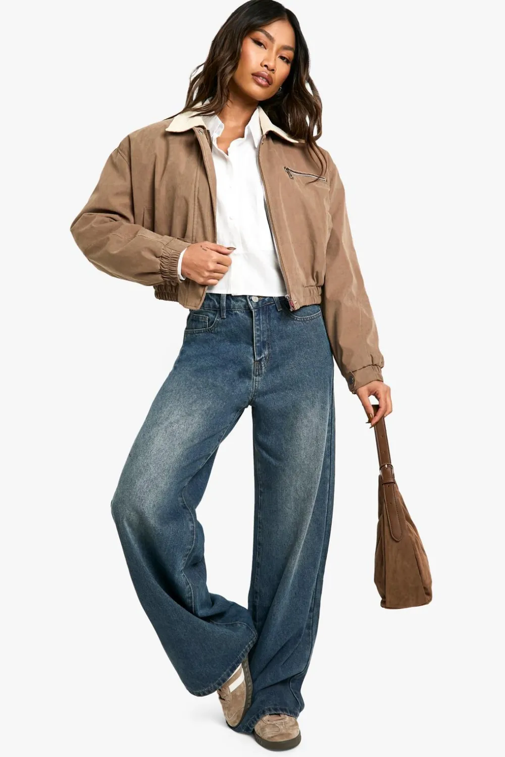 Jeans|Denim^Nasty Gal Boohoo Basics Wide Leg Jeans |