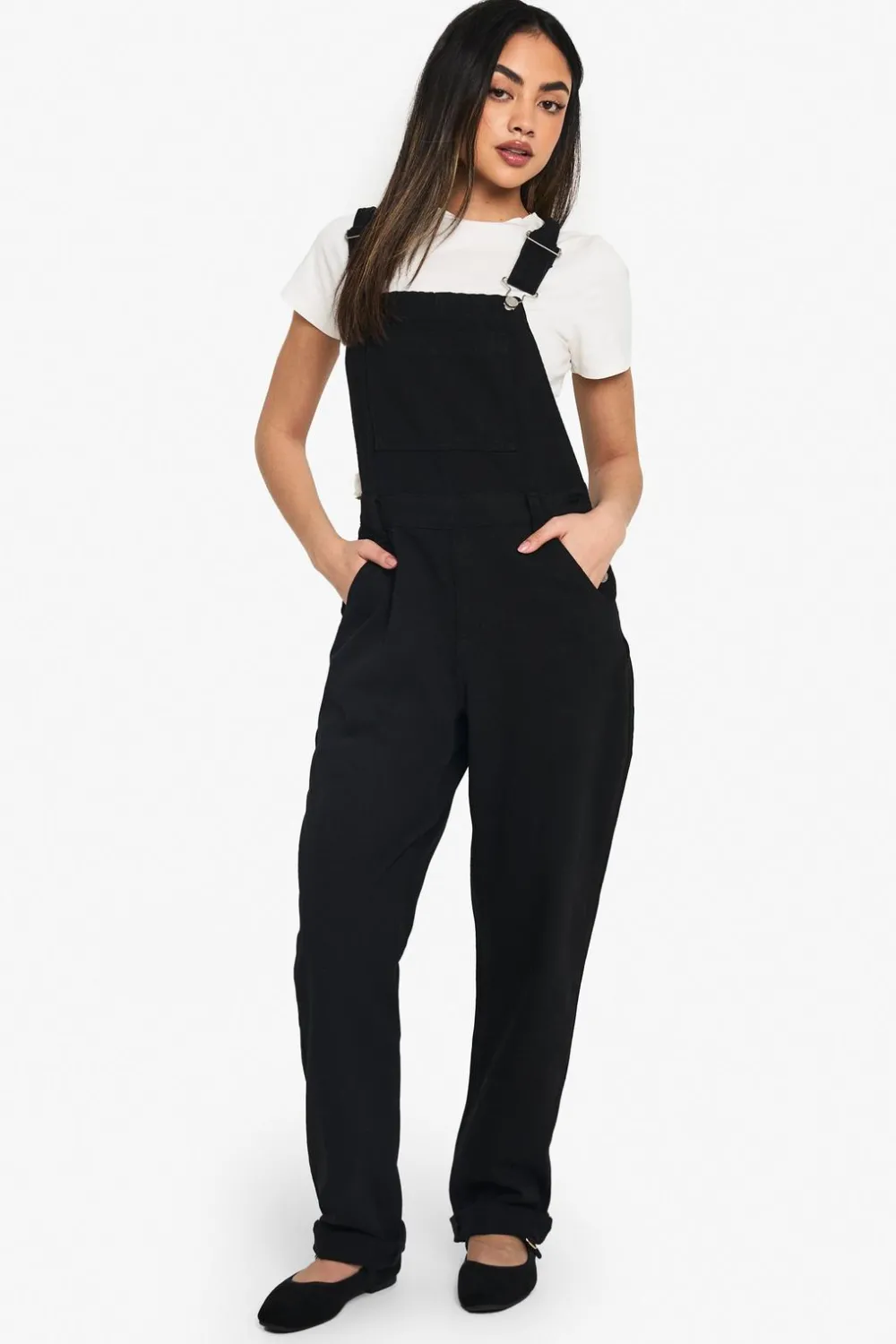 Denim|Denim^Nasty Gal Boyfriend Denim Dungarees |