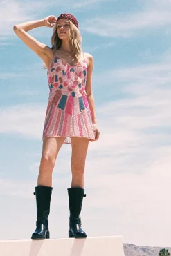 Vacation Shop|Mini Dresses^Nasty Gal Butterfly Embellished Mini Dress |