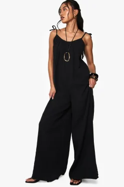 Jumpsuits|Jumpsuits^Nasty Gal Cheesecloth Swing Jumpsuit |