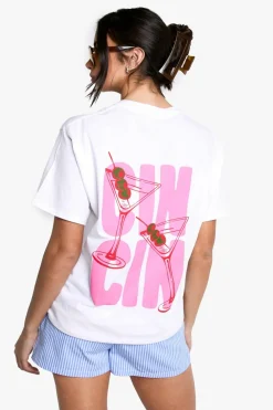 T-shirts|T-shirts^Nasty Gal Cin Cin Oversized T-shirt |