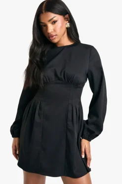Dresses^Nasty Gal Cinched Waist Smock Mini Dress |