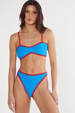 Bikinis|Swimwear^Nasty Gal Contrast Binding High Leg Bikini |