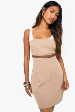 Bodycon Dresses|Dresses^Nasty Gal Contrast Strap Belted Mini Dress |
