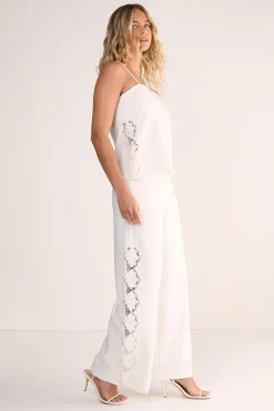 Pants^Nasty Gal Cutwork Side Tailored Wide Leg Pants |