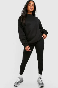 Pants^Nasty Gal Deep Waistband Basic Legging |