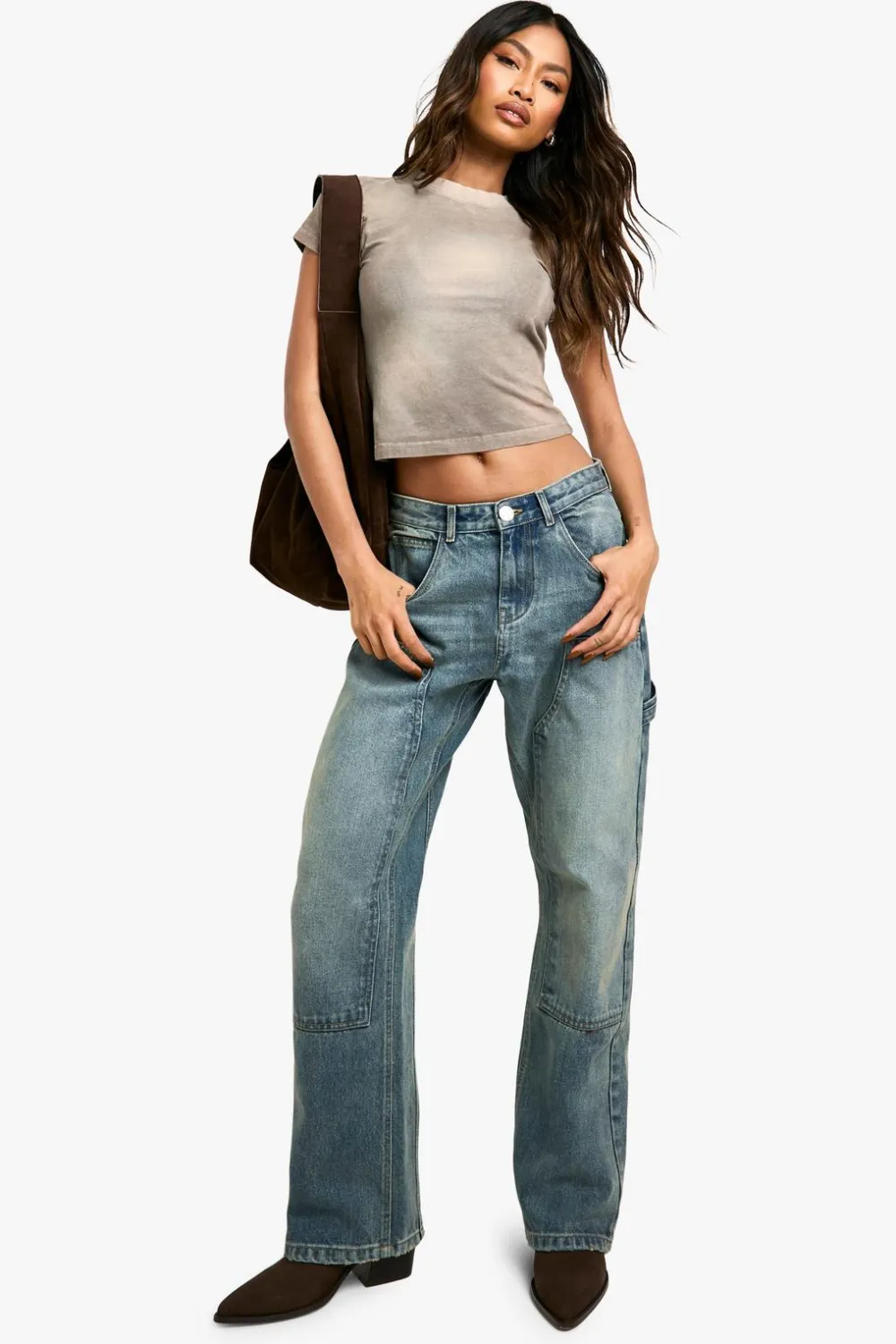 Jeans|Denim^Nasty Gal Denim Carpenter Straight Leg Jean |