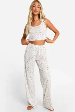 Sleepwear^Nasty Gal Ditsy Floral Vest And Trouser Pyjama Set |
