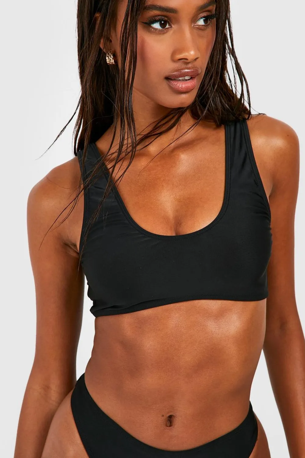 Bikinis|Swimwear^Nasty Gal Essentials Scoop Bikini Top |
