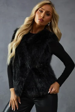 Coats^Nasty Gal Faux Fur Gilet |