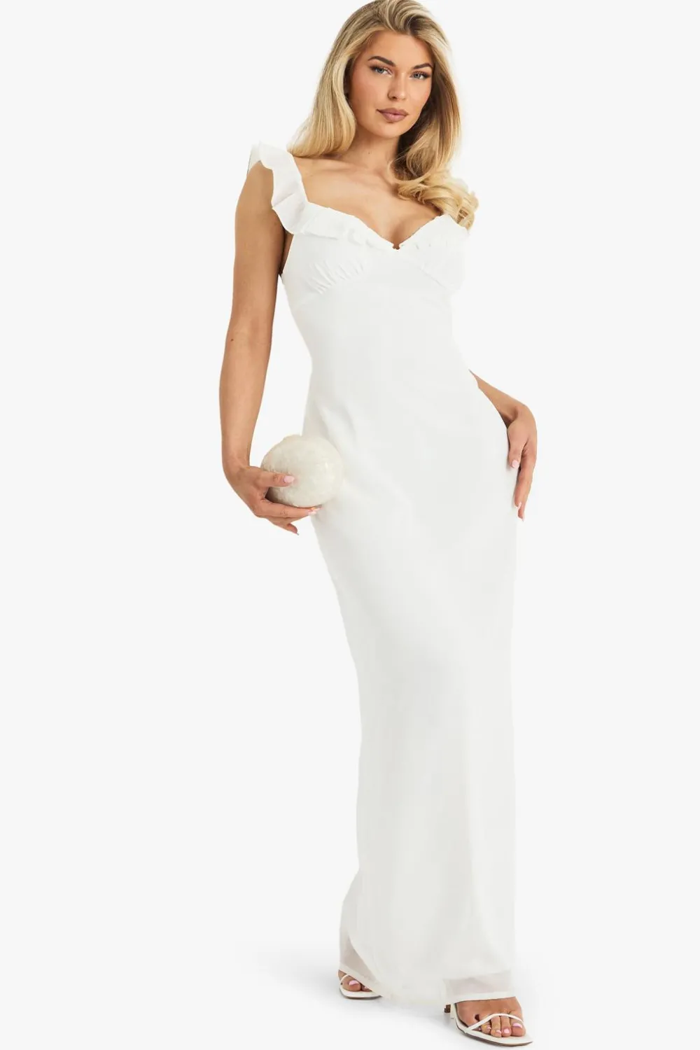 Dresses^Nasty Gal Floral Chiffon Strappy Midaxi Dress |