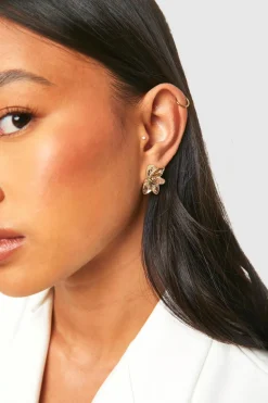 Jewelry^Nasty Gal Floral Delicate Earrings |