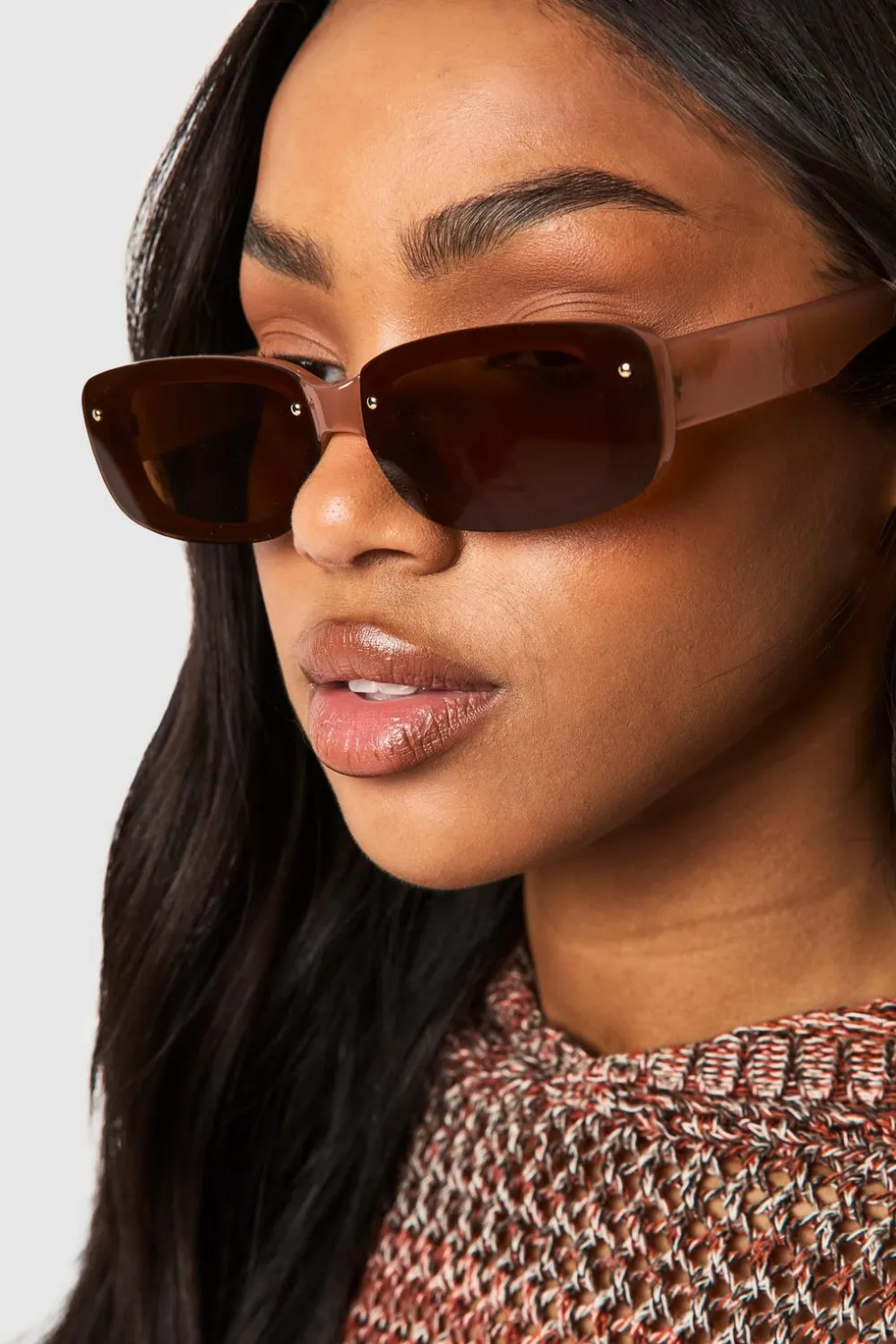 Sunglasses^Nasty Gal Frameless Rectangle Sunglasses |