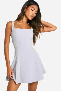 Dresses^Nasty Gal Full Skirt Tailored Mini Dress |