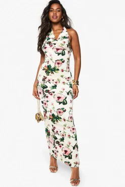 Dresses^Nasty Gal Halterneck Maxi Slip Dress |