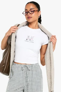 T-shirts|T-shirts^Nasty Gal Honey Bunny Graphic Baby T-Shirt |