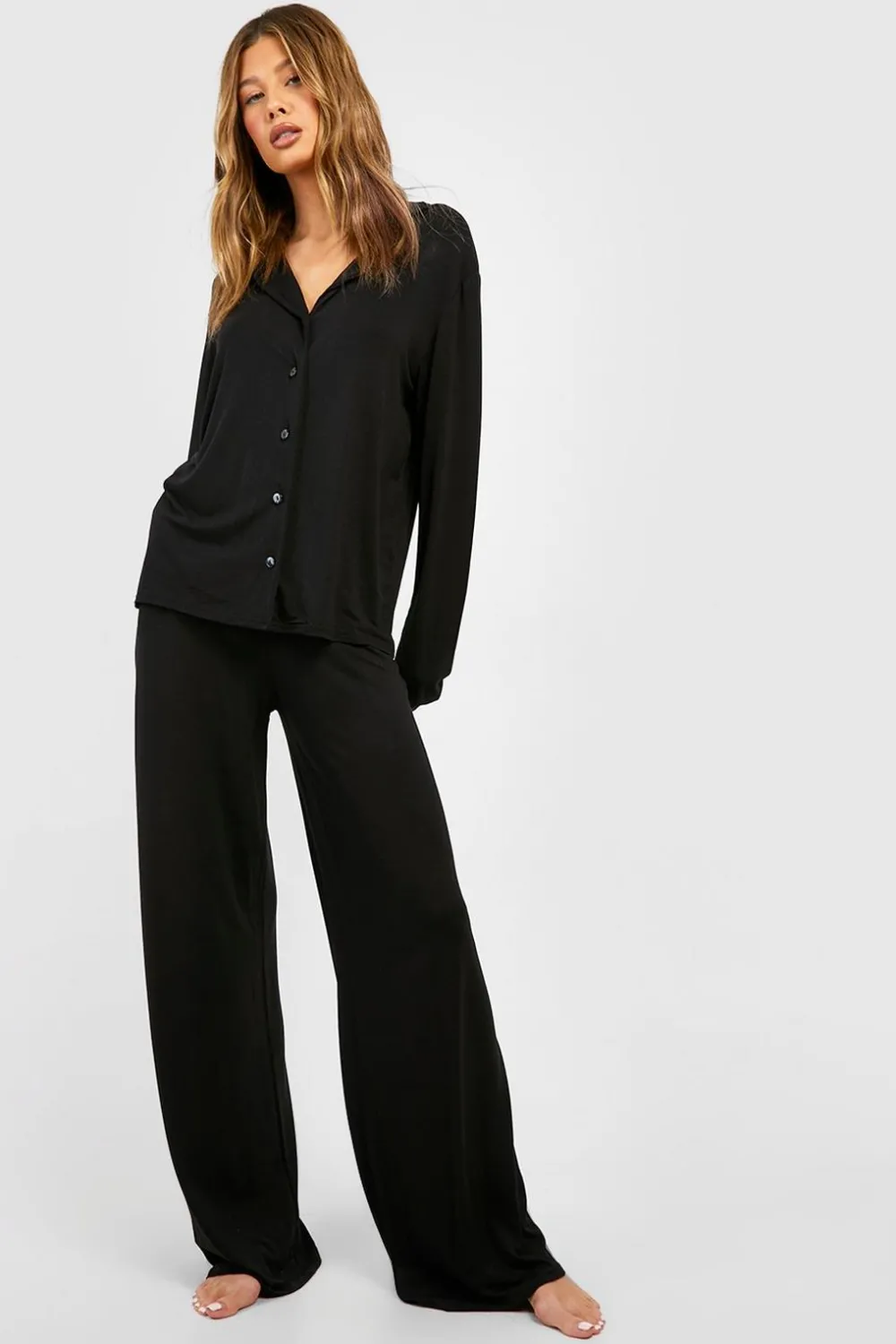 Sleepwear^Nasty Gal Jersey Wide Leg Pyjama Trouser |