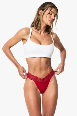 Lingerie^Nasty Gal Lace No VPL Thong |