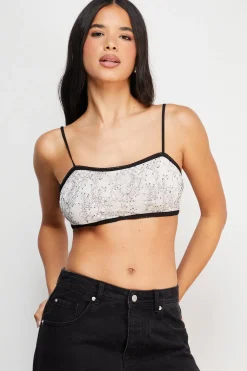 Bralettes|Bralettes^Nasty Gal Lace Square Neck Bralette |