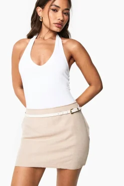 Skirts|Skirts^Nasty Gal Linen Look Mini Skirt |