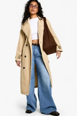 Coats^Nasty Gal Maxi Belted Trench Coat |