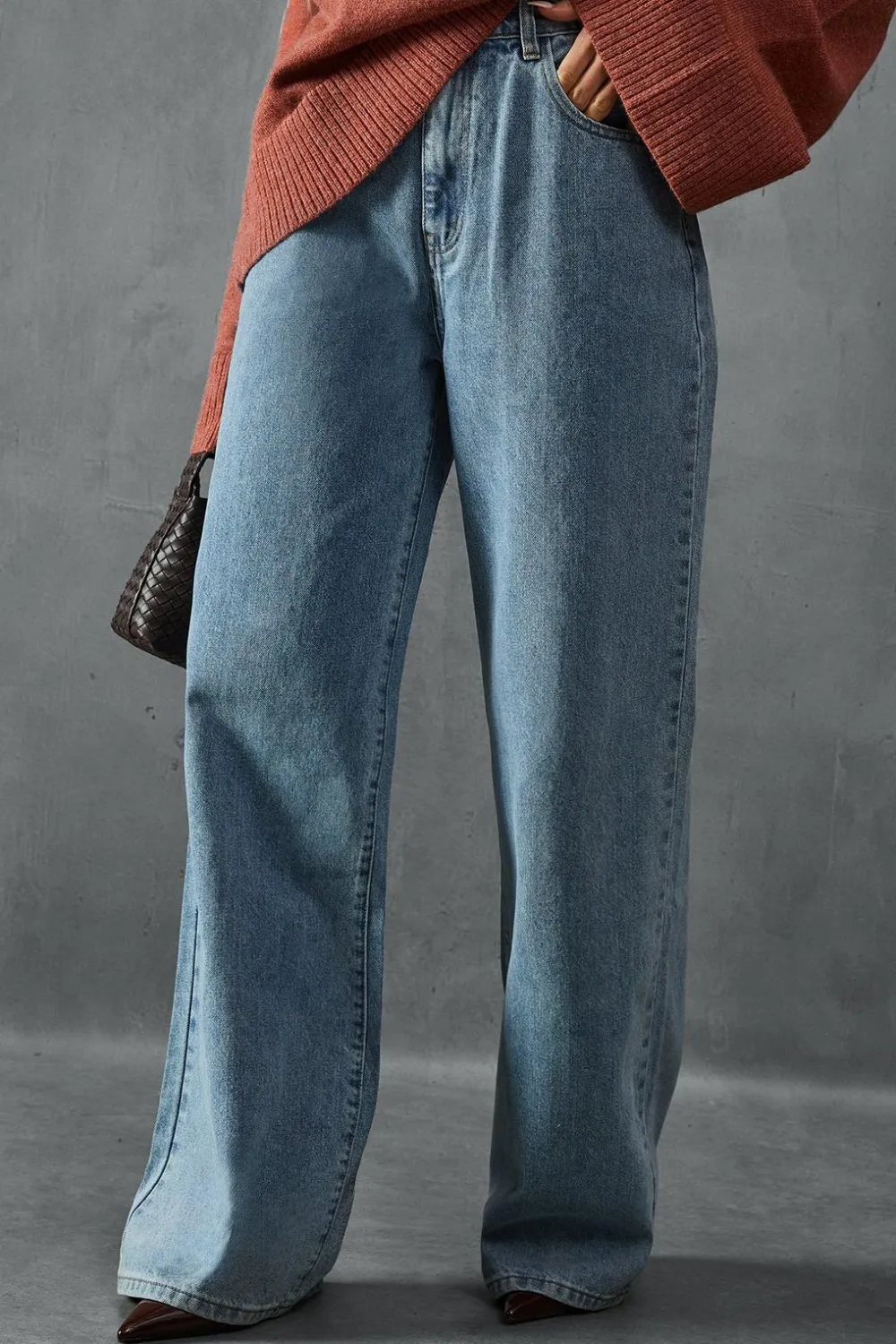 Denim|Denim^Nasty Gal Mid Rise Baggy Relaxed Denim Jeans |