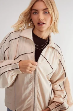 Y2k Outfits|Jackets^Nasty Gal Nylon Windbreaker Jacket |