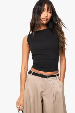Tops^Nasty Gal Open Back Sleeveless Top |