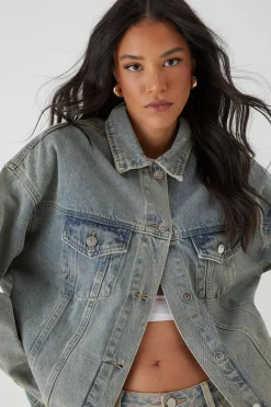 Denim|Denim^Nasty Gal Oversized Denim Jacket |