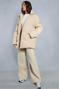 Coats^Nasty Gal Oversized Midi Puffer Jacket |
