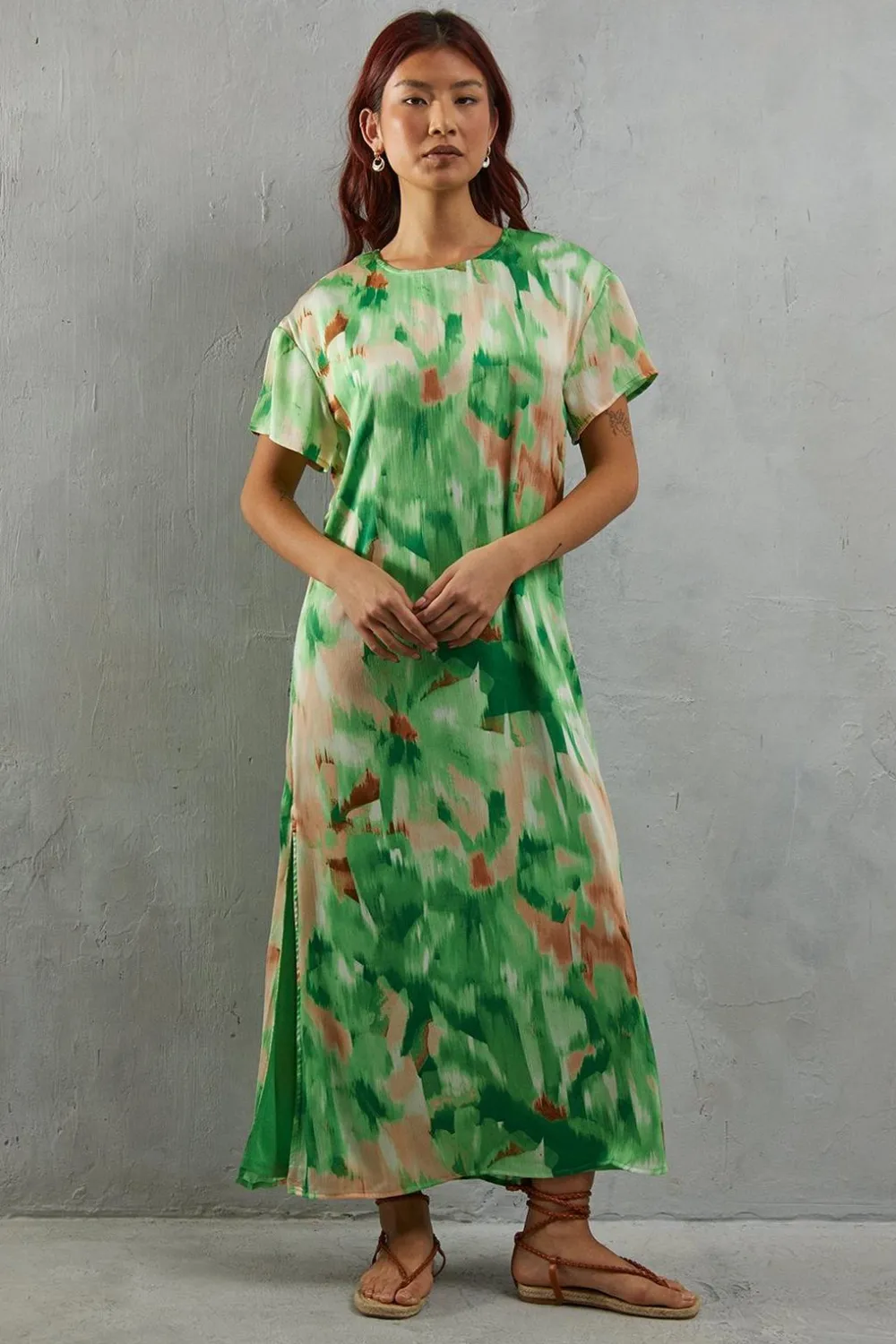 Dresses^Nasty Gal Oversized Midi T-shirt Dress |