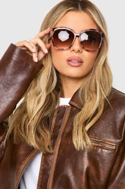 Sunglasses^Nasty Gal Oversized Tortoise Shell Sunglasses |