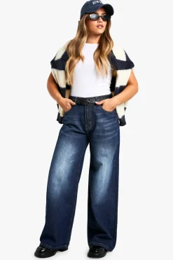 Jeans|Denim^Nasty Gal Petite Basics High Waisted Wide Leg Jeans |