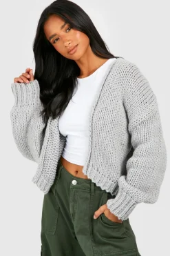 Knitwear^Nasty Gal Petite Chunky Cardigan |