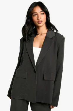 Blazers|Blazers^Nasty Gal Petite Oversized Blazer |
