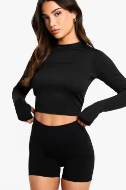 Active Society^Nasty Gal Petite Premium Active High Waisted Cycle Short |