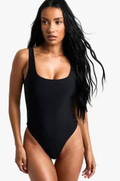 Swimsuits|Swimwear^Nasty Gal Petite Swimwear Essentials Square Neck Swimsuit |
