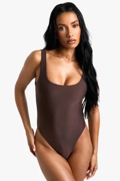 Swimsuits|Swimwear^Nasty Gal Petite Swimwear Essentials Square Neck Swimsuit |
