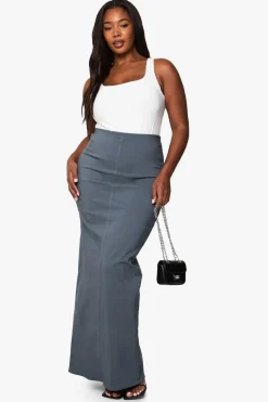 Skirts|Skirts^Nasty Gal Plus Bengaline Column Maxi Skirt |