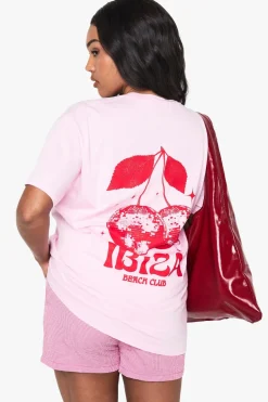 Tops^Nasty Gal Plus Cherry Ibiza T-Shirt |