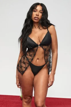 Sleepwear^Nasty Gal Plus Cherry Trim Cami |