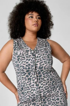 Animal Print|Plus Size Going Out^Nasty Gal Plus Leopard Print Dress |